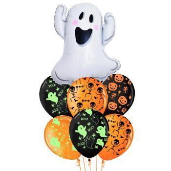 Букет Привидение страшилка 7 шт Букет Привидение страшилка 7 шт