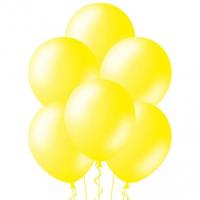 Букет Шары Металлик желтые 35 см
