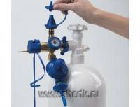 ГО с клапаном, манометром и редуктором 
