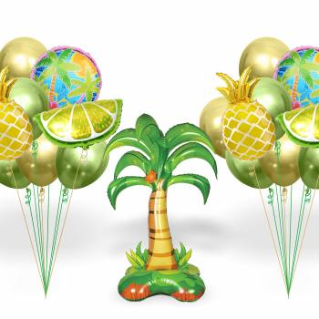 Сет из воздушных шаров Тропический 19 шт