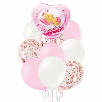 Букет Спасибо за внучку 10 шт