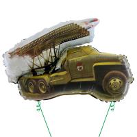 Фигура Боевая машина надутая гелием 1 шт