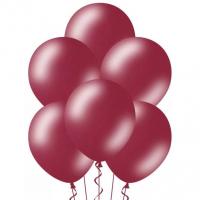 Букет Шары Металлик бургундия 35 см