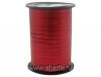Лента Металлик красная 250 м
