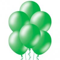 Букет Шары Металлик зеленые 35 см