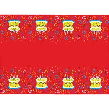 Скатерть Пати Бум п/э Торт яркий 140*180 см