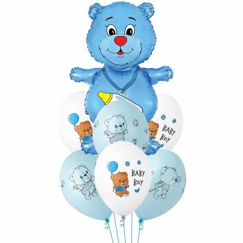 Букет Мишка малыш 7 шт