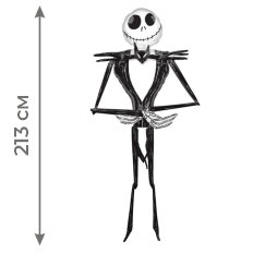 Шар фигура ходячая Джек Скеллингтон надутая гелием 1 шт