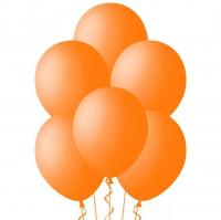 Букет Шары Пастель оранжевые 35 см