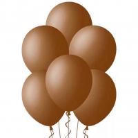 Букет Шары Пастель шоколадные 35 см