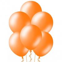 Букет Шары Металлик оранжевые 35 см