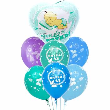 Букет Спасибо за внука 7 шт