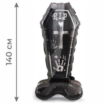 Шар фигура ходячая Надгробье надутая воздухом 1 шт