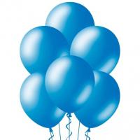 Букет Шары Металлик синие 35 см