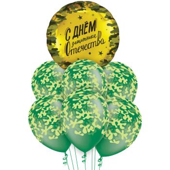 Букет 23 Февраля! Милитари 7 шт