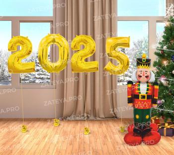 Композиция из воздушных шаров 2024 Щелкунчик 5 шт Композиция из воздушных шаров 2024 Щелкунчик 5 шт