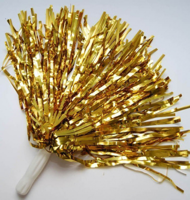 Фанатка золото блеск 2 шт Фанатка золото блеск 2 шт