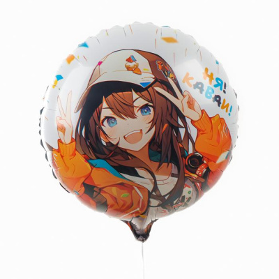 Шар Круг фольга 18" Аниме Каваи Шар Круг фольга 18" Аниме Каваи