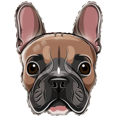 Шар фольга Фигура Собака Бульдог (ВЗ) Шар фольга Фигура Собака Бульдог (ВЗ)