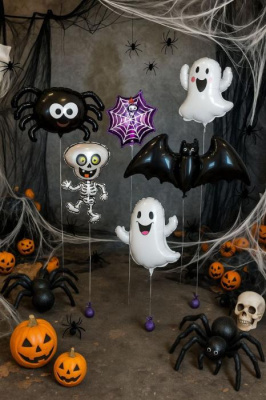 Букет Веселая компания на Хэллоуин 5 шт 