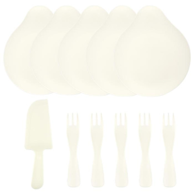 Набор десертный Где тортик кремовый 11 шт Набор десертный Где тортик кремовый 11 шт