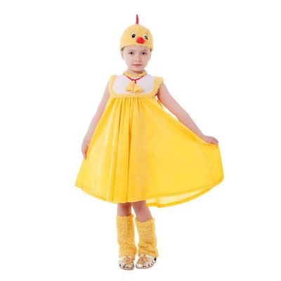 Костюм Цыпленок(сарафан,унты,шапка) р-р 64 рост 122 см 1 шт Костюм Цыпленок(сарафан,унты,шапка) р-р 64 рост 122 см 1 шт