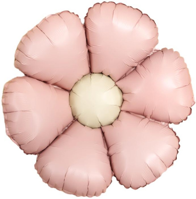 Шар фольга Фигура Ромашка розовый (под воздух) Шар фольга Фигура Ромашка розовый (под воздух)