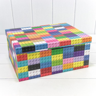 Коробка прямоуг Конструктор №7 28*21*12,3 см 1 шт