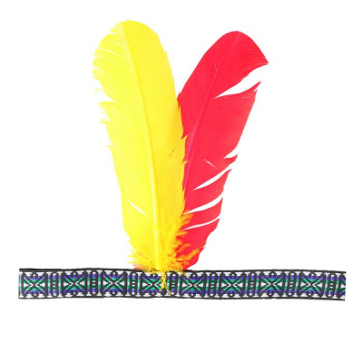 Повязка Индеец микс 1 шт   Повязка Индеец микс 1 шт