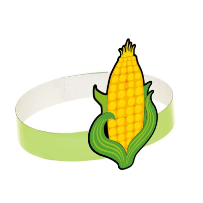 Маска - ободок картон Кукуруза 1 шт