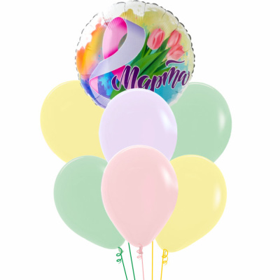 Букет 8 Марта! Тюльпаны нежность 7 шт