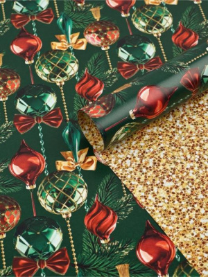 Бумага глянцевая двусторон Зеленая роскошь 70*100 см 1 шт Бумага глянцевая двусторон Зеленая роскошь 70*100 см 1 шт