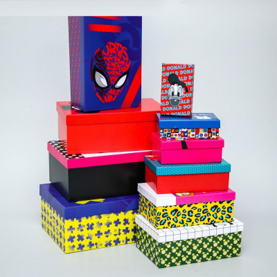 Коробка прямоуг Дисней №4 18*11*6,5 см рис микс 1 шт