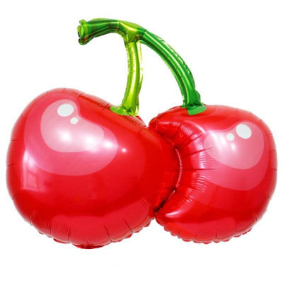 Шар фольга Фигура Вишня красная (ВЗ) Шар фольга Фигура Вишня красная (ВЗ)