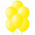 Букет Шары Пастель желтые 35 см