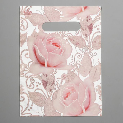 Пакет п/э Розы 19*25 см 1 шт