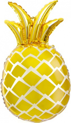 Шар фольга Фигура Ананас золото (FL)