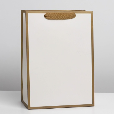 Пакет Золотая кайма 27*23*11,5 см 1 шт