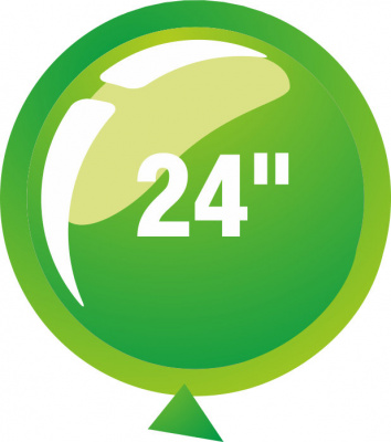 Гелий для наполнения шара 24"  шар 1 шт