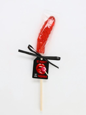 Леденец 10 минут тишины вкус арбуз 35 г 1 шт 18+ Леденец 10 минут тишины вкус арбуз 35 г 1 шт 18+