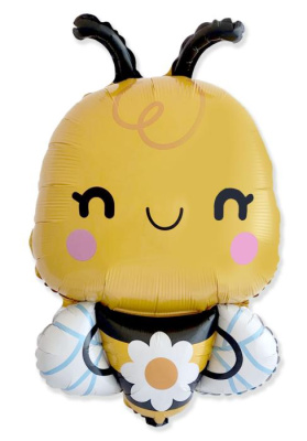 Шар Фигура Мини Пчелка с цветком (FM)