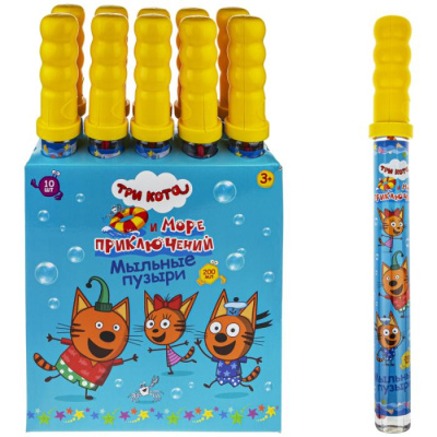 Мыльные пузыри Три кота 200 мл Мыльные пузыри Три кота 200 мл