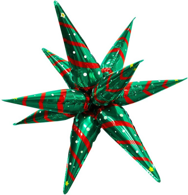 Шар фольга без рисунка Звезда составная 26" НГ настроение Шар фольга без рисунка Звезда составная 26" НГ настроение