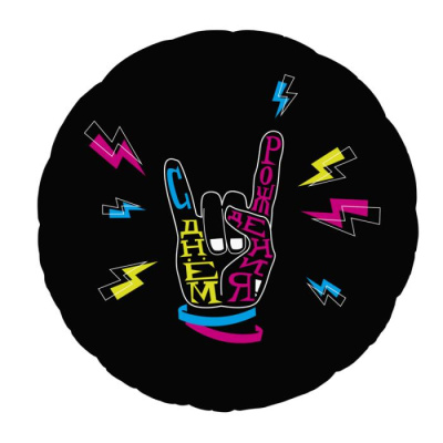 Шар Круг фольга 18" Крутой праздник (Ag)