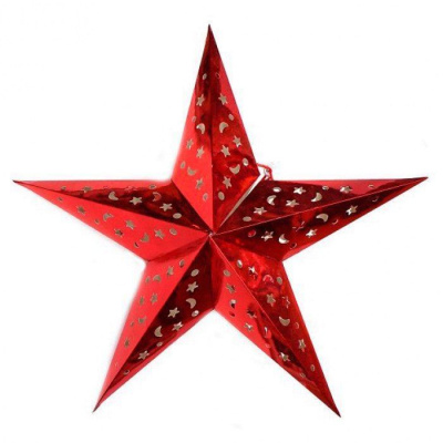 К Звезда Красная картон 90 см 1 шт К Звезда Красная картон 90 см 1 шт