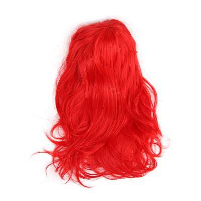 К Парик длинный Красный волнистый 1 шт К Парик длинный Красный волнистый 1 шт