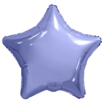 Шар фольга без рисунка Звезда 30" фиолет. пастель (Ag) Шар фольга без рисунка Звезда 30" фиолет. пастель (Ag)