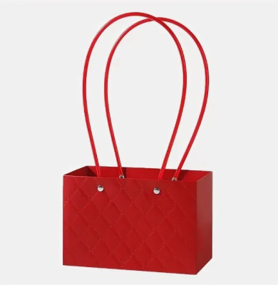 К Сумочка для цветов Ромб цвет микс 22*10,5*13,5 см 1 шт