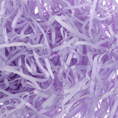 Наполнитель декор бумажный фиолетовый 50 гр 1 шт