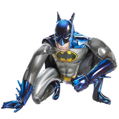 К Шар фольга Фигура Под воздух Бэтмен 66 см К Шар фольга Фигура Под воздух Бэтмен 66 см